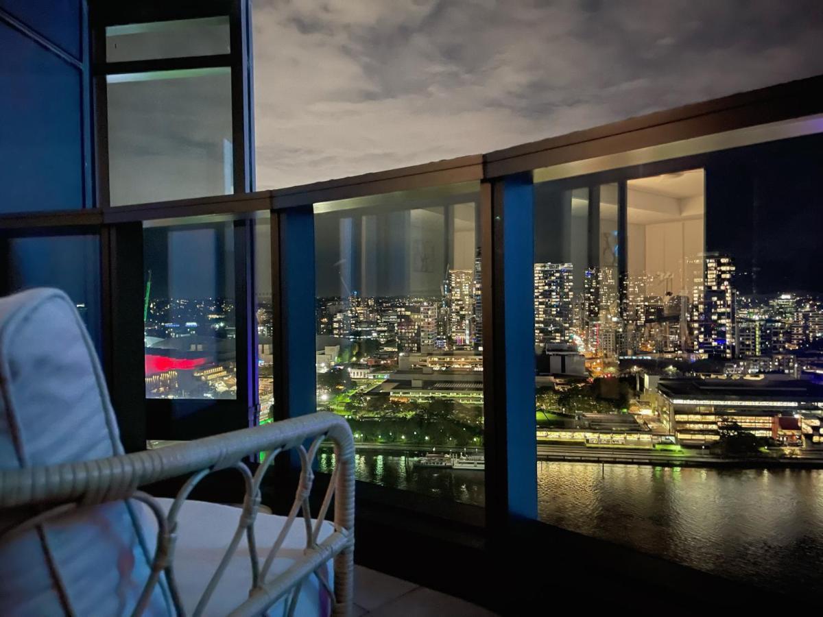 Brisbane Riverfront Oasis 2Bed Panoramic Riverview Luaran gambar